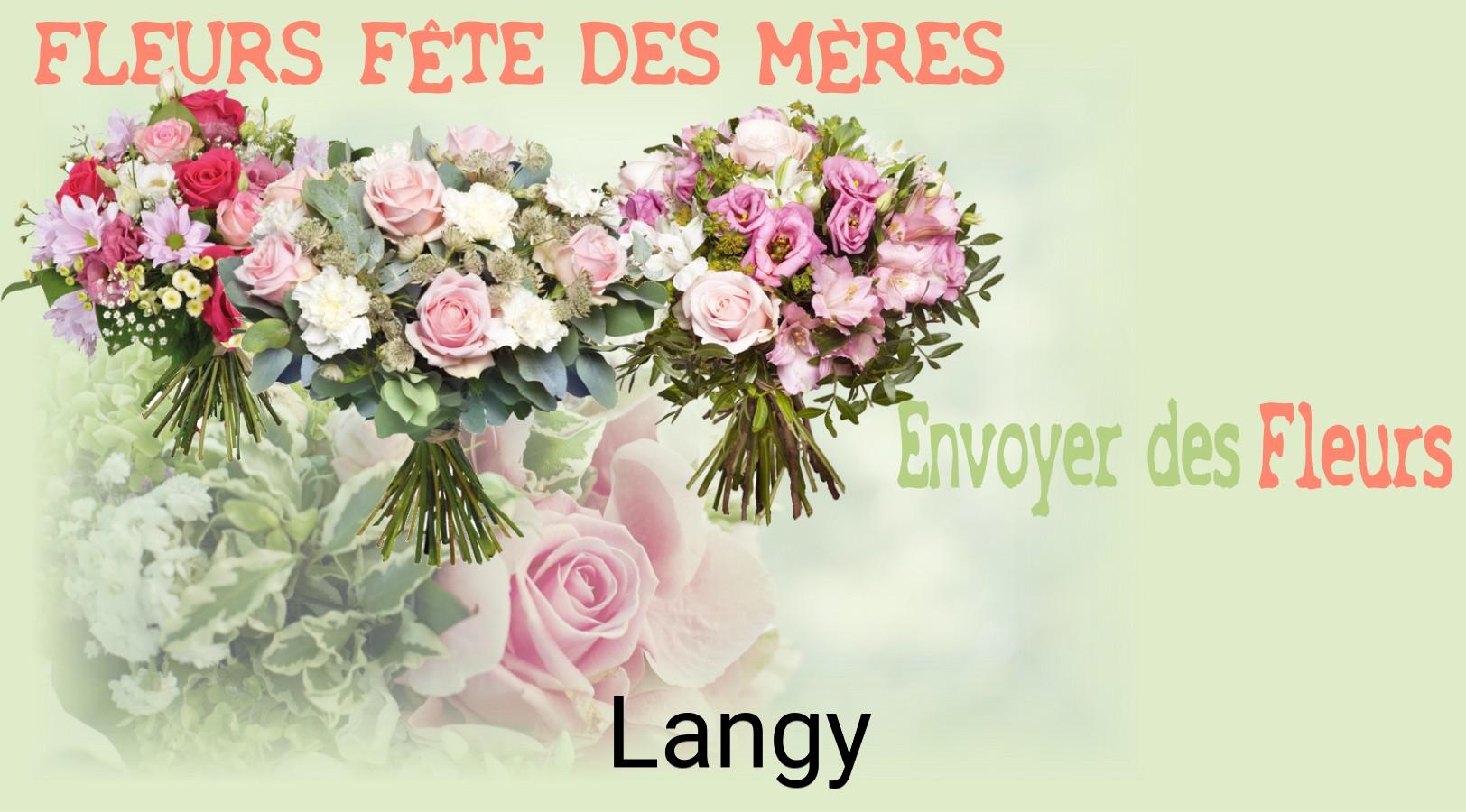 Bouquet de Fête des Mères livré à Langy